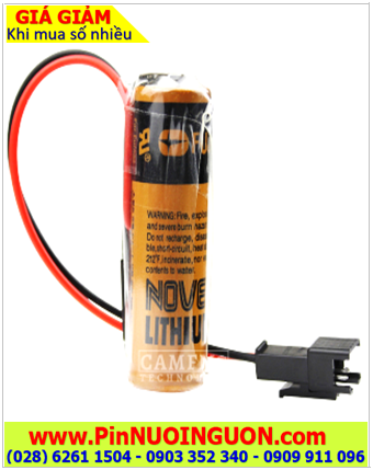 FUJI CR6.L, Pin nuôi nguồn PLC FUJI CR6.L lithium AA 2300mAh chính hãng /Xuất xứ NHẬT